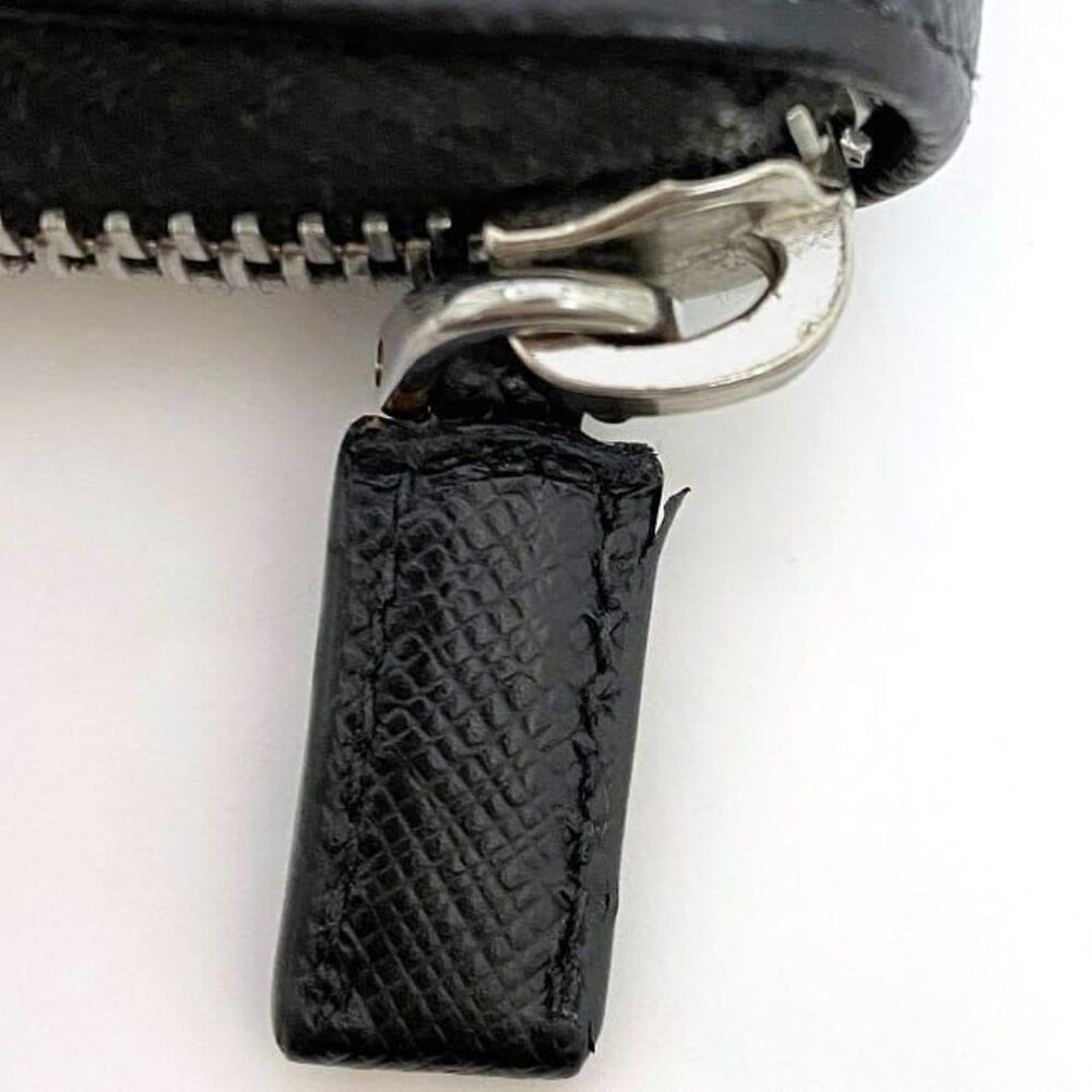 Prada Round Zipper Long Wallet Document Case - Picture 5 of 10